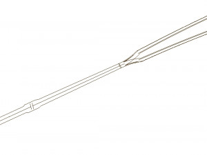a real paddle for a rowing boat for 3d printing and cnc production Modelo de impresión 3D