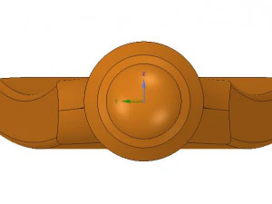 справжнє весло для гребного човна для 3D-друку та виробництва ЧПУ 3D Принт Модель