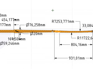 a real paddle for a rowing boat for 3d printing and cnc production Modelo de impresión 3D