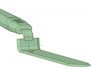 kitchen spatula for 3d printing model 3D 프린트 모델
