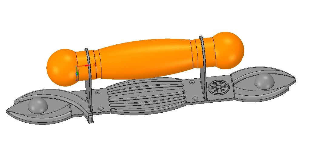 door knob ready printing and cnc-made 3D Print Model .c4d .max .obj .3ds .fbx .stl .blend 