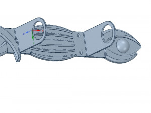 door knob ready printing and cnc-made 3D-Druckmodell