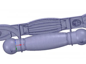 door knob ready printing and cnc-made 3D Print Model
