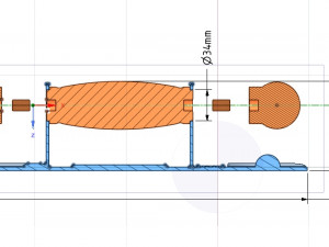 door knob ready printing and cnc-made 3D-Druckmodell