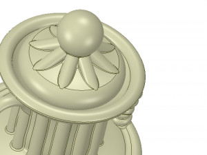 amphora vessel vase greek style ready 3d print 3D Print Model