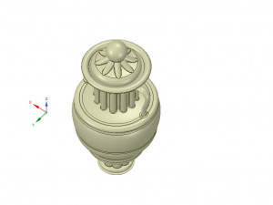 amphora vessel vase greek style ready 3d print 3D Print Model