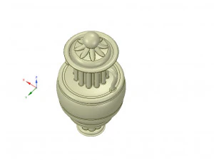 amphora vessel vase greek style ready 3d print 3D Print Model