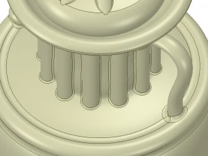 amphora vessel vase greek style ready 3d print 3D Print Model