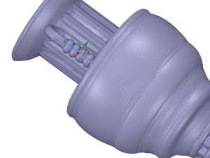 amphora vessel vase greek style ready 3d print 3D Print Model