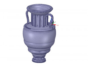 amphora vessel vase greek style ready 3d print 3D Print Model