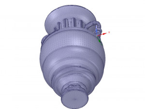 amphora vessel vase greek style ready 3d print 3D Print Model