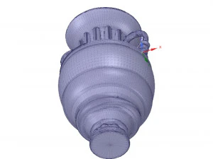 amphora vessel vase greek style ready 3d print 3D Print Model
