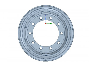 real wheel for trailers and vehicles ready 3d print 3D 프린트 모델