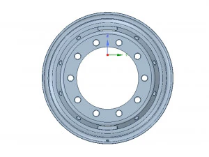 real wheel for trailers and vehicles ready 3d print 3D Print Model