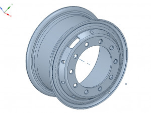 real wheel for trailers and vehicles ready 3d print 3D 프린트 모델