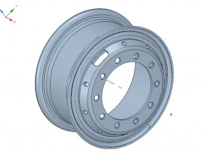 real wheel for trailers and vehicles ready 3d print 3D Print Model