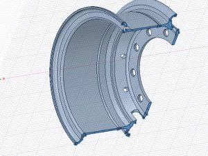 real wheel for trailers and vehicles ready 3d print 3D Print Model