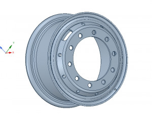 real wheel for trailers and vehicles ready 3d print 3D 프린트 모델