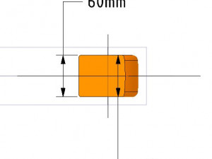 the real furniture leg for 3d printing and cnc production 3D Принт Модель