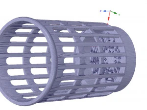 brush holder comb standtooth toothbrush pen cup 3d print model 3D Print Model