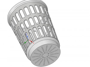 brush holder comb standtooth toothbrush pen cup 3d print model Model do druku 3D