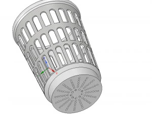 brush holder comb standtooth toothbrush pen cup 3d print model 3D Print Model