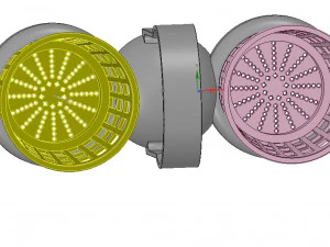 brush holder comb standtooth toothbrush pen cup 3d print model 3D Print Model