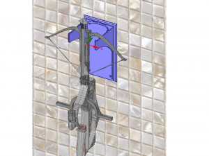 crossbow mount bow and arrow holder suspension 3d print Model Cetak 3D