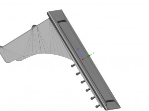 crossbow mount bow and arrow holder suspension 3d print Model Cetak 3D