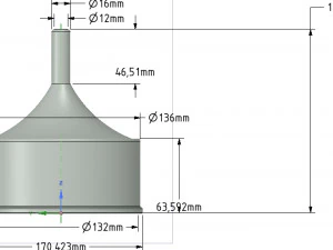 professional funnel with waste protection 3d-print model 3D Print Model