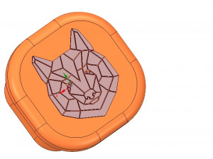 custom-made furniture handle knob 3d-print w bear 3D 프린트 모델