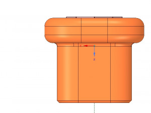 custom-made furniture handle knob 3d-print w bear 3D 프린트 모델