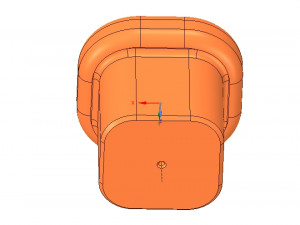 custom-made furniture handle knob 3d-print w bear 3D 프린트 모델