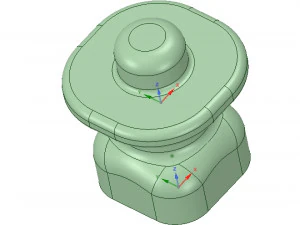 custom-made furniture handle knob 3d-print 3D Print Model
