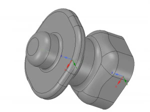 custom-made furniture handle knob 3d-print 3D Print Model
