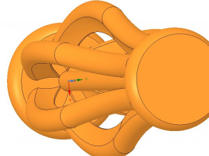 custom-made baluster pillar stairs handle stand for things 3d-print and cnc 3Dプリントモデル