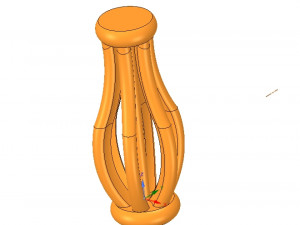 custom-made baluster pillar stairs handle stand for things 3d-print and cnc 3Dプリントモデル
