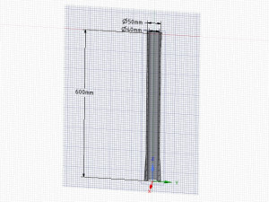 custom-made baluster pillar stairs handle 3d-print cnc 3D Print Model