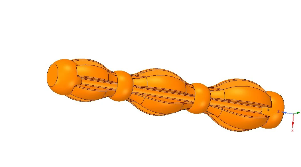 custom-made baluster pillar stairs handle 3d-print cnc star wars 3D Print Model .c4d .max .obj .3ds .fbx .stl .blend