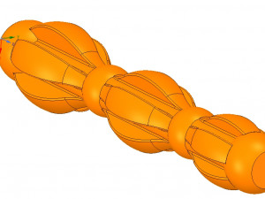 custom-made baluster pillar stairs handle 3d-print cnc star wars 3D प्रिंट मॉडल