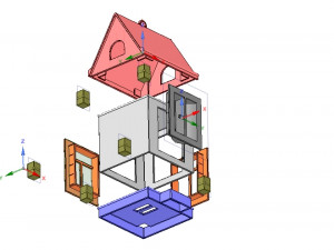 development game type and build your house 3d 3D Print Model