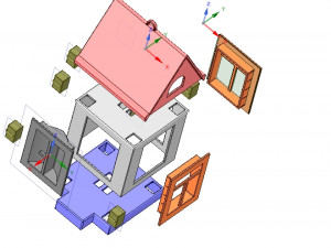 development game type and build your house 3d 3D Print Model