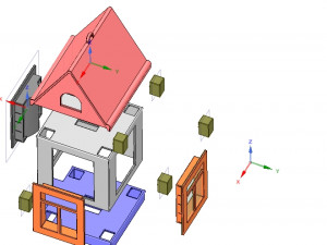 development game type and build your house 3d 3D Print Model
