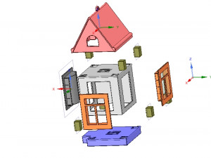 development game type and build your house 3d 3D Print Model