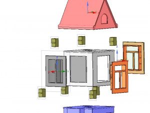 development game type and build your house 3d 3D Print Model