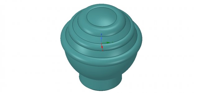 simple-made furniture handle knob v2 3d-print and cnc 3D प्रिंट मॉडल .c4d .max .obj .3ds .fbx .stl .blend 