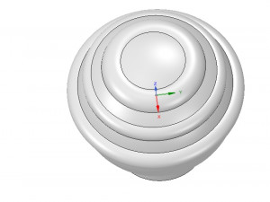 simple-made furniture handle knob v2 3d-print and cnc 3D प्रिंट मॉडल