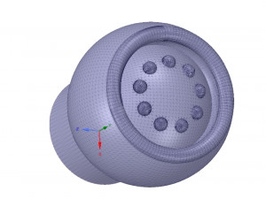 simple-made furniture handle knob v3 3d-print and cnc 3D Print Model
