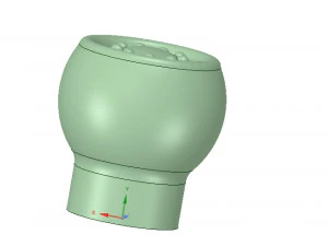 simple-made furniture handle knob v3 3d-print and cnc 3D Print Model