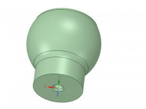 simple-made furniture handle knob v3 3d-print and cnc 3D Print Model